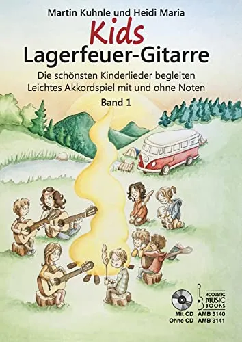 Kids Lagerfeuer-Gitarre