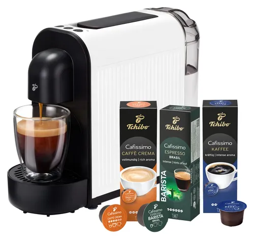 Tchibo Cafissimo NOW Kaffeemaschine mit 30 Kapseln von Tchibo