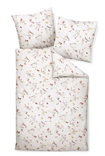 Janine Seersucker-Bettwäsche in weiß von Janine