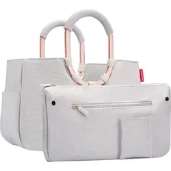 reisenthel Umhängetasche loopshopper M twist sky rose - Einkaufstaschen & Einkaufstrolleys – elegante und nachhaltige Umhängetasche mit großem Stauraum und herausnehmbarer Innentasche für Hygieneartikel oder Wertsachen.