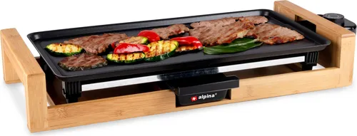 alpina Teppanyaki Grill Tischgrill 2000W von Alpina Design