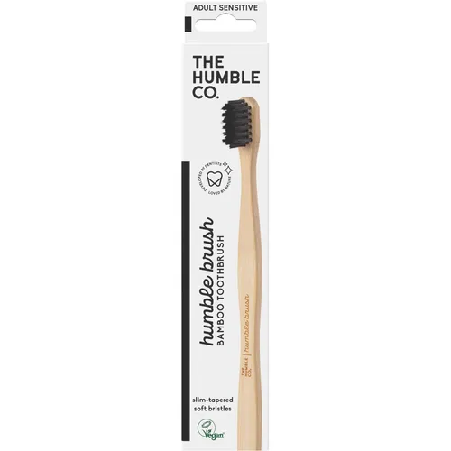 The Humble Co. AB Humble Brush Zahnbürste Erwachsene Sensitive, Schwarz