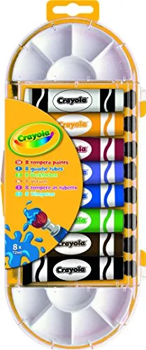 Crayola 7407 - Deckfarben, 8 Stück