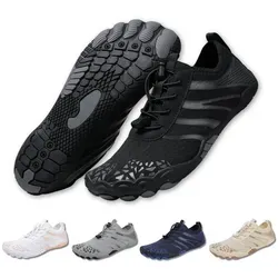 DOTALES FlowStep Barfußschuhe für Damen & Herren - Herren-Aquaschuhe mit breiter Zehenbox, schnell trocknend und rutschfest – perfekt für Strand, Outdoor und Reisen.