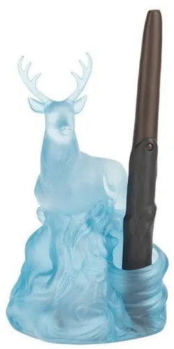 Paladone Harry Potter Hirsch-Patronus-Licht - Energiesparlampe mit zauberstabgesteuerter Fernbedienung, erleuchte deinen eigenen magischen Patronus in leuchtendem Blau – ein Muss für Harry Potter-Fans und Sammler!