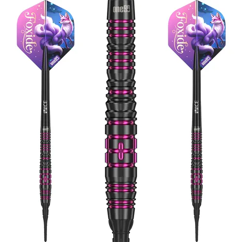 one80 Softdart Foxide F4 VHD 90% Tungsten Softtip Dartpfeilt Dart 20 g 🎯🔥