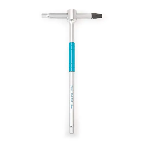 PARK TOOL Sechskantschlüssel 8 mm THH-8 - Sonstiges Fahrradzubehör mit T-Griff für optimale Hebelwirkung und Effizienz. Der Speed Spinner ermöglicht schnelles Ein- und Ausfahren von Schrauben.