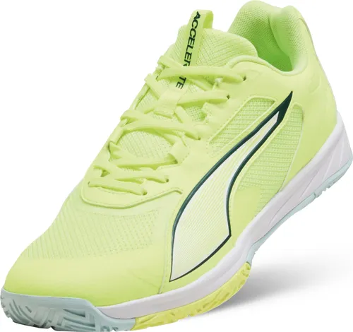 PUMA Unisex Accelerate Pro 4 Hallenturnschuh - Herren-Hallenschuhe mit innovativer Dämpfung für optimalen Komfort und Unterstützung auf dem Spielfeld.
