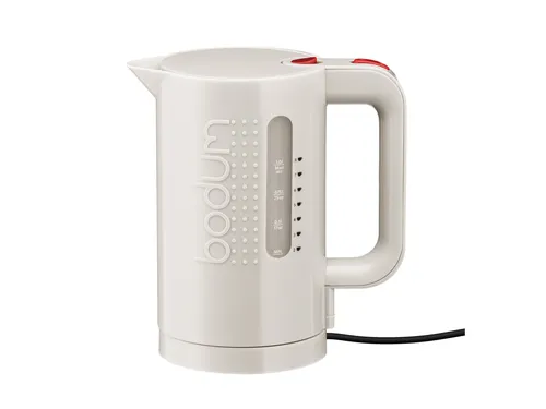 Bodum Bistro Elektrischer Wasserkocher 2200-Watt - Hochwertiger Wasserkocher mit 1,0 Litern, automatisches Abschalten und Überhitzungsschutz für maximale Sicherheit, ideal für schnelle Teezubereitung.