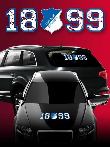 Fahrzeugaufkleber Aufkleber Wappen TSG 1899 Hoffenheim