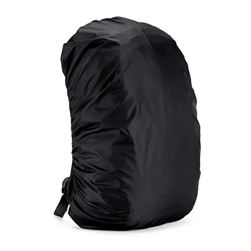 WKTRSM Wasserdichter Regenschutz Rucksack Cover Regenhüllen Regenabdeckung Rucksack wasserdichte Regenschutz für Camping Wandern (30L-60L)