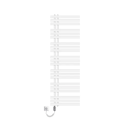 ECD Germany Design Badheizkörper Iron EM - 1200W Handtuchwärmer - Heizkörper und Handtuchwärmer in einem, 1200W Leistung für wohlige Wärme und schnelle Trocknung. Inklusive Montagematerial für einfache Installation.