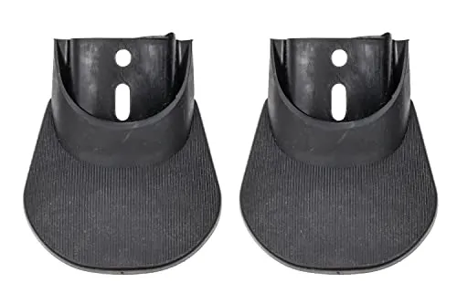 Stück Fahrrad Schmutz Fänger Spritz Schutz Spoiler Set Schutzblech 43mm schwarz 2