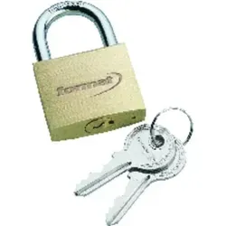 Vorhangschloss Messing 50mm