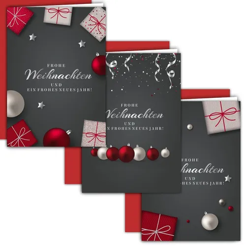 Weihnachtskarten Set 