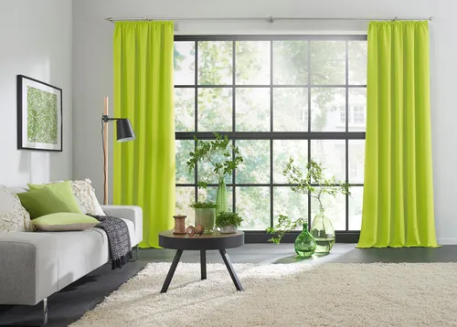 Vorhänge & Gardinen Gelb von Wirth