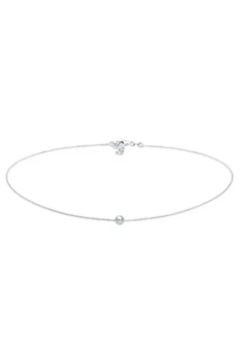 Elli Choker Choker Ball Kugel Geo 925 Silber - Halsbänder mit zeitlosem Flair, ideal für jeden Anlass. Die schlichte Silberkugel sorgt für einen tollen Effekt und die Kette lässt sich um 3 cm erweitern.