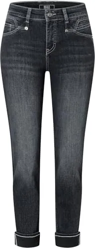 MAC Slim-Fit Jeans Rich - 44/30 - Jeans in Slim-Fit mit robustem 10oz Denim für optimale Haltbarkeit und deutschen Konfektionsweiten für perfekten Tragekomfort.