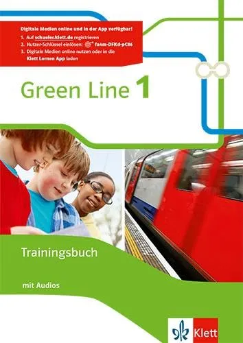 Green Line 1: Trainingsbuch mit Audios Klasse 5 von Ernst Klett Verlag