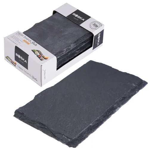 BOSKA Tapas-Brett Vorspeisen-Teller Schiefer-Platte Tisch-Deko Servier-Teller