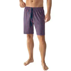 Mey Pyjamashorts GRAPHIC STRIPES Interlock-Jersey rot M von mey