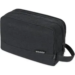 Kulturbeutel Herren Reise Kosmetiktasche Denim Pure Schwarz - Der Kulturbeutel Herren Reise Kosmetiktasche Denim Pure Schwarz bietet durchdachte Fächer für optimale Organisation. Mit wasserabweisendem Material und leichtem Design ist er der ideale Begleiter für jede Reise.