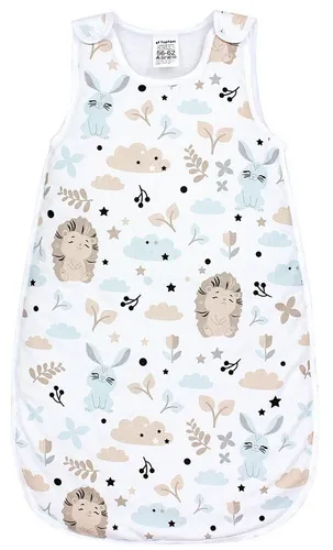 TupTam Babyschlafsack 2.5 TOG mit seitlichem Reißverschluss - Schlafsack für Babys in der Größe 56-62, aus 100% Baumwolle, bietet höchsten Komfort und Wärme mit 2.5 TOG, ideal für ruhige Nächte.