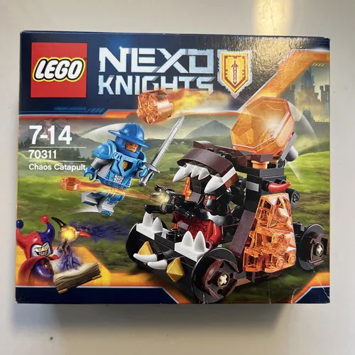Lego Nexo Knights 70311 - Chaos-Katapult - LEGO Bausatz für Kinder von 7-14 Jahren, mit 93 Teilen für kreativen Spielspaß und Abenteuer in der NEXO KNIGHTS Welt.