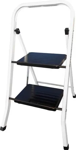Elkop Stahl-Klapptritt 2,45 m - Robuster Klapptritt aus Stahl, ideal für hohe Erreichbarkeiten und platzsparend zu verstauen, perfekt für Handwerk und Haushalt.