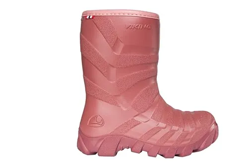 Viking Ultra Warm pink/light pink (998) 31 - Kinder Stiefel, ideal für skandinavische Winter mit robustem Wollmischfutter, schützt bis -20 °C und sorgt für maximalen Tragekomfort.