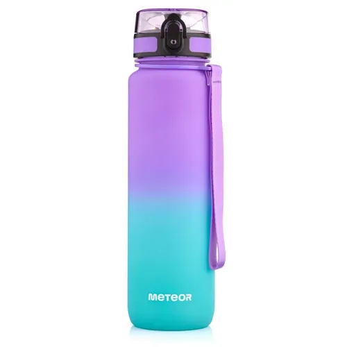 Bidon Meteor 1000 ml 17664 fioletowy/błękitny Bidon Meteor 1000 ml 17664 fioleto
