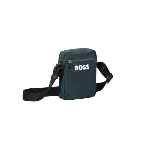 BOSS Catch_3.0_NS_Zip Umhängetasche - Gürteltasche mit Hauptfach und Reißverschluss, praktische Vorderseite mit Reißverschlussfach und stilvollem BOSS-Logo, ideal für trendbewusste Fashion-Liebhaber.