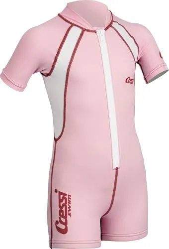 Cressi Kid Shorty Wetsuit PINK 1.5mm 7-8 Age