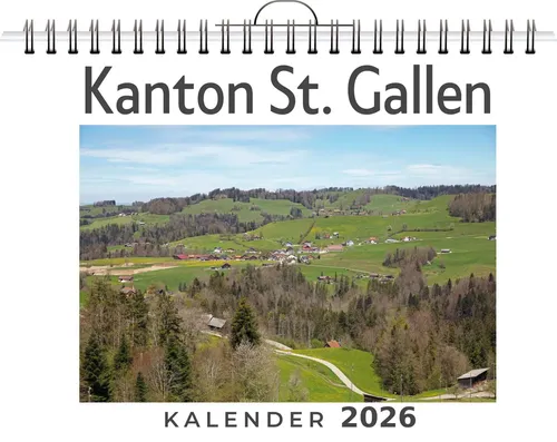 Leon Weber | Kanton St. Gallen | Kalender | Deutsch | 2026 | FlipFlop