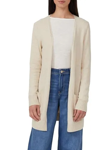 s.Oliver Weiche Strickjacke mit Taschen - Bequeme Strickjacke aus Baumwollmix mit aufgesetzten Taschen. Ideal für lässige Anlässe, wärmend und stylish mit regulärer Passform.