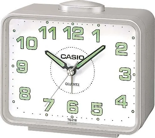 Casio TQ-218-8EF Wecker in grau von CASIO