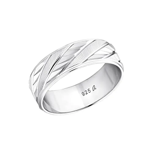 Amor Ring 925 Sterling Silber Unisex in silber von Amor
