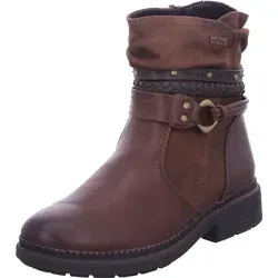 Jana Damen Stiefeletten ohne Absatz, Wasserabweisend und Vegan, Braun (Cognac), 37 EU - Wanderschuhe mit Wasser- und Kälteabwehr: Diese veganen Stiefeletten bieten optimalen Tragekomfort und schützen Ihre Füße an kalten, feuchten Wintertagen.