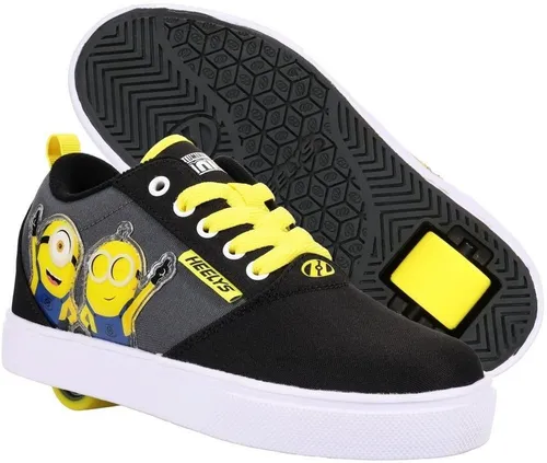 Heelys Unisex Kinder Pro 20 Skate Shoe, Schwarz, 41.5 EU - Stylische Skate-Schuhe mit integrierten Rädern für Spaß und Bewegung. Die Gummisohle sorgt für hervorragenden Halt und Langlebigkeit. Ideal für aktive Kinder, die gerne rollern und skaten.