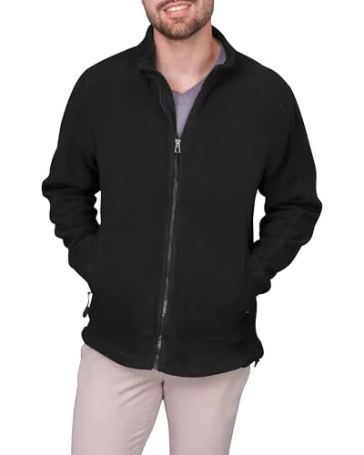 HRM Herren Full-Zip Fleece Jacket - Funktionsjacke aus hochwertigem Micro-Polarfleece, atmungsaktiv und ideal für Outdoor-Aktivitäten. Nachhaltige Produktion unter fairen Bedingungen.