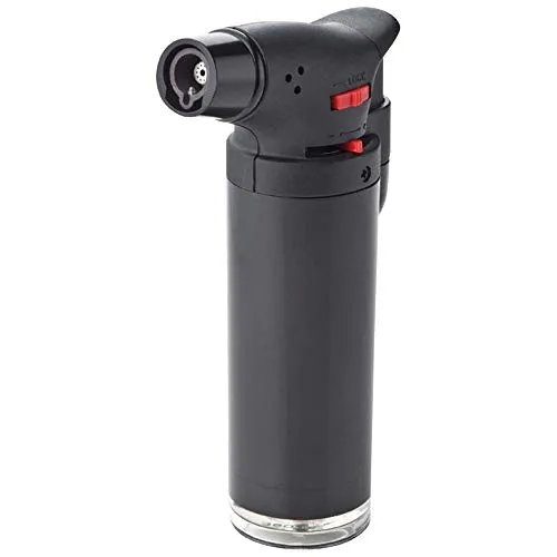 Crème Brulée Brenner – Nachfüllbarer Flambierbrenner Gas | Küchen Bunsenbrenner für Desserts, Nachspeisen, DIY & Kochen | Lötbrenner für Köche, Home Küche & Hobby-Chefs