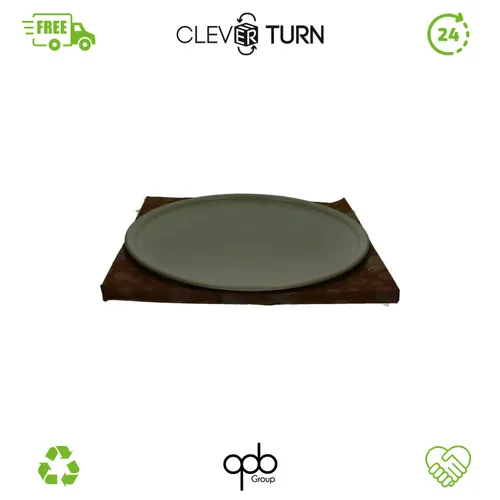 Alessi A Tempo Tablett, weiß - Servierplatte aus hochwertigem Thermokunststoff, ideal für stilvolles Servieren bei jedem Anlass.