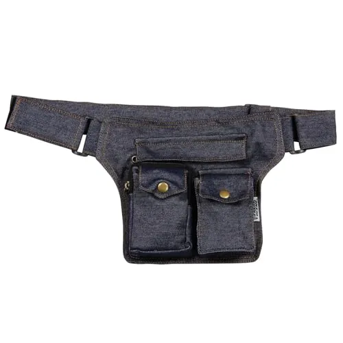 Freak Scene Tasche - Gürteltasche - Bon - Jeans blau - Bauchtasche - Hüfttasche