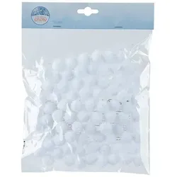 Kaemingk Streudeko, Künstliche Schneebälle 1cm in weiß von Kaemingk