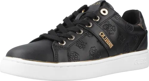 Guess Britz Sneaker Schwarz - Stylische Sneaker von Guess für Damen, ideal für den Alltag. Hergestellt aus angenehmem Material, perfekt kombinierbar mit Ihrer Garderobe.