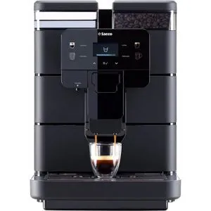 Saeco Kaffeevollautomat Royal Black - bis zu 30 Tassen pro Tag, 2,5L Wassertank und hochwertige Edelstahl-Kaffeemühle