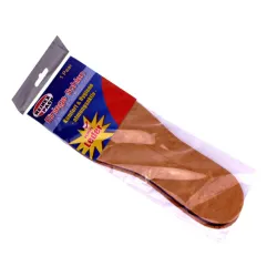 Reinex Chemie GmbH Reinex Pack Einlegesolen, Leder, Für ein angenehmes Gefühl Beim Laufen, Zuschneidbar für alle Größen 8655