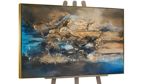 Poster & Bildende Kunst Gold von YS-Art