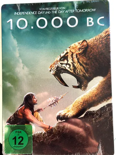 10.000 B.C. - Roland Emmerich - Steelbook - DVD Neu OVP D46