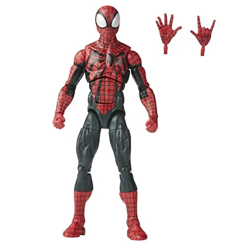 Spider-Man Ben Reilly - Hasbro Marvel Legends Serie - 15 cm große Action-Figur mit 2 Accessoires, ideal für Sammler und Marvel-Fans, inspiriert von den Amazing Spider-Man Comics.